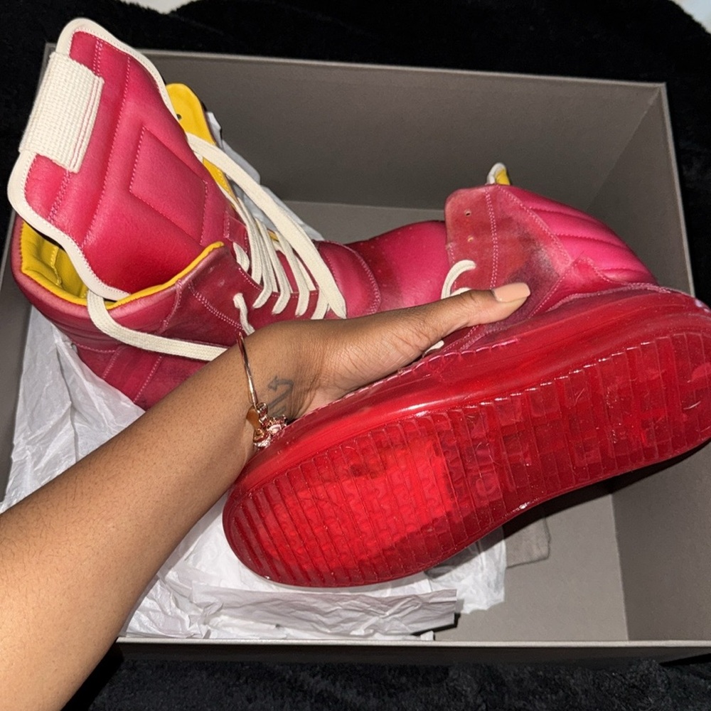 Rick Owen Geobasket High sneakers